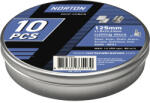 Norton Set discuri debitare Norton Ø125x22, 23mm, 10 buc (66252849803)