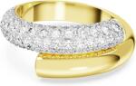 Swarovski Inel strălucitor placat cu aur Dextera 56688 50 mm