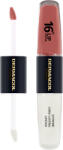 Dermacol 16H Lip Colour ruj rezistent si luciu de buze. culoare 23 Mocha Brown 2x4 ml - vivantis