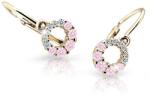 Cutie Jewellery Cercei din aur pentru copii C2154-10-X-1 roz