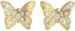 Guess Cercei fermecători placați cu aur Fluturi Chrysalis JUBE04108JWYGT/U