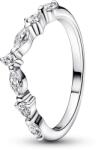 Pandora Inel fermecător argintiu cu pietre de zircon 192390C01 52 mm