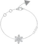 Guess Brățară frumoasă din oțel cu floare White Lotus JUBB04144JWRH 18.5 cm