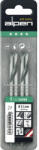 Alpen Burghie metal dublu vârf Alpen Ø3, 1 mm, pachet 2 bucăți (37100310100) Burghiu