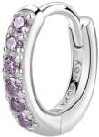 Brosway Cercel rotund single din argint Fancy Magic Purple FMP85