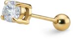 Oliver Weber Cercei fin single placat cu aur Diana 23075G