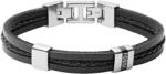 Fossil Brățară de piele pentru bărbațiCasuals Vintage JF03686040