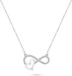 Brilio Silver Colier fin argintiu Infinit NCL54W