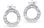 Cutie Jewellery Cercei minunați din aur alb Z3060-30-10-X-2