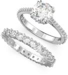 Swarovski Set de lux de două inele Constella 564921 50 mm