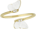 Fossil Inel decent Radiant Wings placat cu aur deschis JF04423710 59 mm