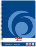 Herlitz A5 80 lap, vonalas, 70 g/m2 (297515)