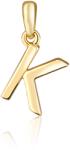 JVD Pandantiv placat cu aur litera „K SVLP0948XH2GO0K