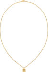 Calvin Klein Colier modern placat cu aur Sculptural 35000487