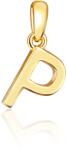 JVD Pandantiv placat cu aur litera „P SVLP0948XH2GO0P