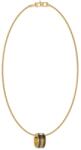 Guess Colier stilat placat cu aur pentru bărbați Legacy JUMN03208JWYGBKT/U