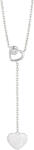 Preciosa Colier delicat cu inimioare Pearl Passion 5382 00