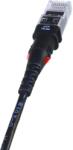 PATCHSEE UTP CAT6A Összekötő Fekete 2.4m TP-6A-U/8 (TP-6A-U/8)