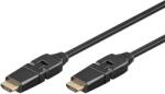 Goobay HDMI 2.1 Összekötő Fekete/Arany 2m 61286 (61286)