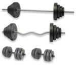 GazoFitness GazoFitness® Hardcore Szuperszett Csomag 108 Kg (Menetes súlyzórúddal)