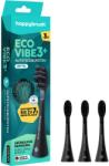 happybrush ECO VIBE 3 pótfej fekete 3 db HAV3DEAB (HAV3DEAB)