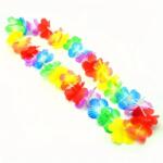 ProCart Hawaii girland, több színű virágokkal, tematikus partikhoz, 50 cm hosszúságú