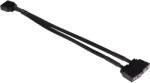 Alphacool aRGB elosztó Y-kábel 3-Pin 2x 3-Pin Fekete 15cm 18704 (18704)