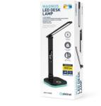 Platinet De masă LED lampă RGB ceas cu alarmă cablu fără încărcător negru PDL711RGBB (PDL711RGBB)