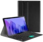 Wooze Simple Touch Bluetooth billentyűzetes mappa tok Touch Pad mágneses rögzítés Samsung Galaxy Tab A7 Lite 8.7 fekete