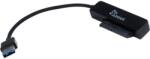 RaidSonic USB 3.0 SATA Átalakító Fekete 20cm 88885387 (88885387)