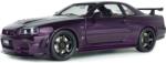 Solido Model de colecție SOLIDO Modern: Automobile - Nissan Skyline GT-R (BNR34) Z-TUNE, Midnight Purple, 1999 (SOL1804311)