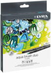 LYRA Markere LYRA Aqua Brush Duo, 2 capete (brush + 1mm), 24 culori/cutie (LR-006521240)