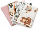 New Baby Scutece din bumbac cu imprimeu NEW BABY 60x80 cm STANDARD GIRL 5 buc (CAR-59193)