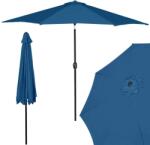 SPRINGOS Umbrela terasa gradina, cu manivela si inclinare, diametru 300cm, Albastru (GU0035)