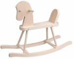 Baby Mix Cal de lemn pentru copii Baby Mix natural (CAR-59356) Balansoar calut