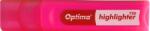 Optima Lipici si corector Optima Textmarker varf lat 1-4mm, Optima 720 - roz (OP-37001416)