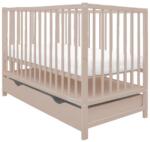 New Baby Детско креватче с чекмедже New Baby BASIC кашмир (59075)
