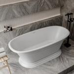 Coloana Cada freestanding compozit Coloana Anastasia 175x80 cm alb lucios (2100000023387)