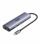 UGREEN Docking Station UGREEN 6-in-1 CM512-75643, 100 W, Gray (CM512-75643)