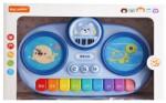 Raya Toys Pian muzical pentru bebeluși cu tobe Raya Toys - Locuitori marini (506125184)