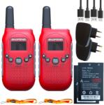 Baofeng BF-T6 Panda piros walkie-talkie