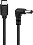 Goobay USB-C DC Töltő Fekete-Ezüst 1.5m 78973 (78973)