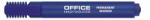 Office Products Permanent marker, varf tesit 1-5mm, corp plastic, Office Products - albastru (OF-17071311-01)