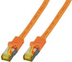 EFB Elektronik RJ45 пач корда кат. 6a с кат. 7 Raw Cable, S-FTP LSZH, оранжева, EFB (10 м) (MK7001.10O)