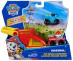Spin Master - Set figurine Paw Patrol Marshall cu vehicul lansator (20155102) Figurina