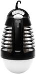Retlux - LED hordozható újratölthető lámpa rovarcsapdával LED/5W/1800 mAh IP44 fekete 52001456 (FT1389)