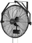 VEVOR Ipari fali ventilátor 56, 5 cm átmérővel - 4150 CFM légszállítás, 3 sebességfokozat, IP44 védelem, halk működés kültérre és beltérre