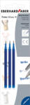 Eberhard Faber Mina Roller 0.7 Mm Albastra 3 Set Erasable Eberhard Faber (ef582153)