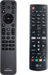 GENERAL LG AKB75095308 - telecomandă compatibilă de marcă General metalic cu iluminare de fundal