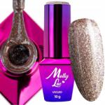 Molly Lac Hibrid lakk Queen of Life 35 5ml Ezüst-Arany
